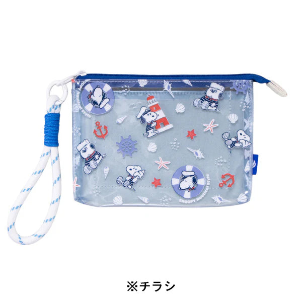 PEANUTS | Snoopy Nautical Style Series 3-Pocket Pouch