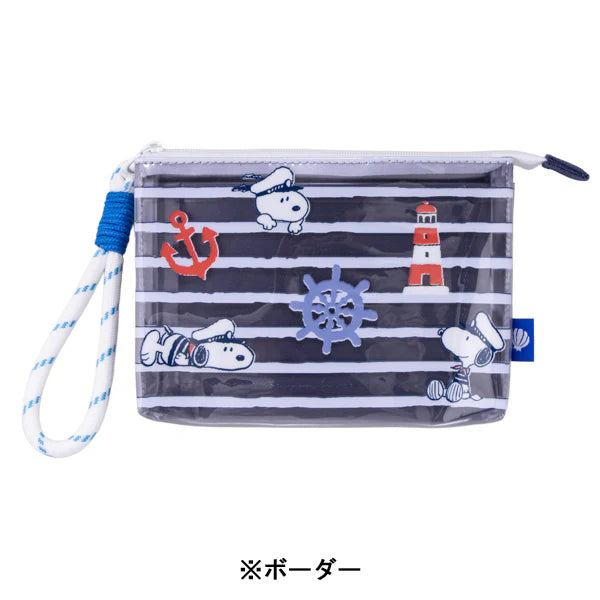 PEANUTS | Snoopy Nautical Style Series 3-Pocket Pouch