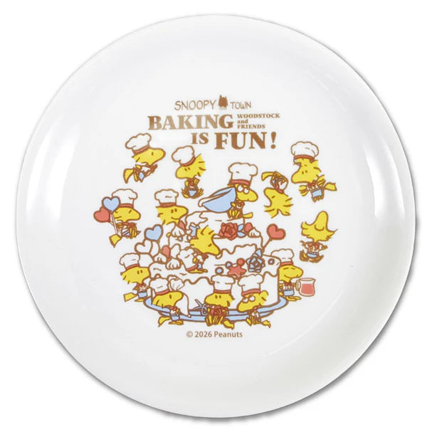PEANUTS | Snoopy Woodstock BAKING IS FUN! Cake Plate