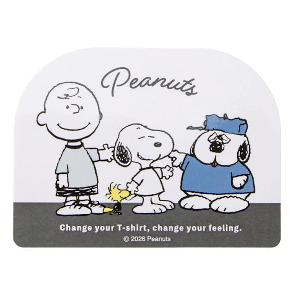 PEANUTS | Snoopy T-Shirt Series Snoopy Sticker Set of 4