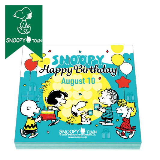 PEANUTS | SNOOPY Birthday Celebration 2026 Snoopy 4-Layer Block Memo