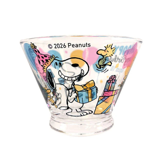 PEANUTS | SNOOPY Birthday Celebration 2026 Snoopy Mini Glass Bowl with Small Spoon