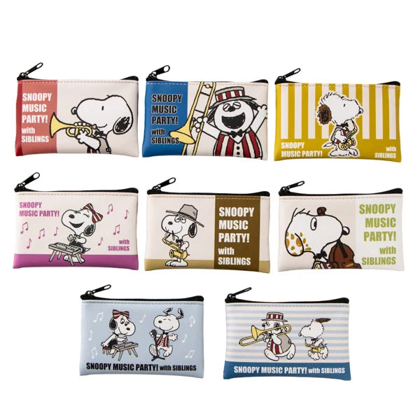 PEANUTS | Snoopy Music Party! Series Secret Flat Mini Pouch Blind Box