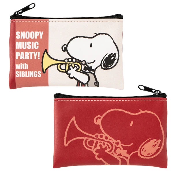 PEANUTS | Snoopy Music Party! Series Secret Flat Mini Pouch Blind Box