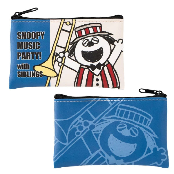 PEANUTS | Snoopy Music Party! Series Secret Flat Mini Pouch Blind Box