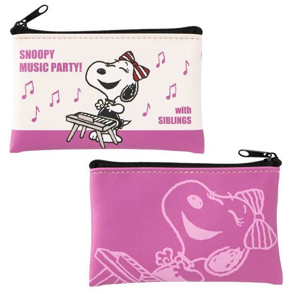 PEANUTS | Snoopy Music Party! Series Secret Flat Mini Pouch Blind Box