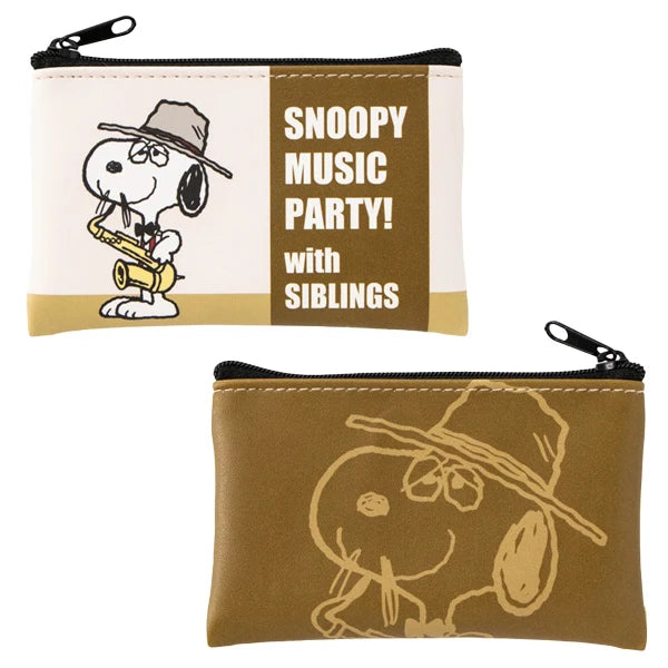 PEANUTS | Snoopy Music Party! Series Secret Flat Mini Pouch Blind Box