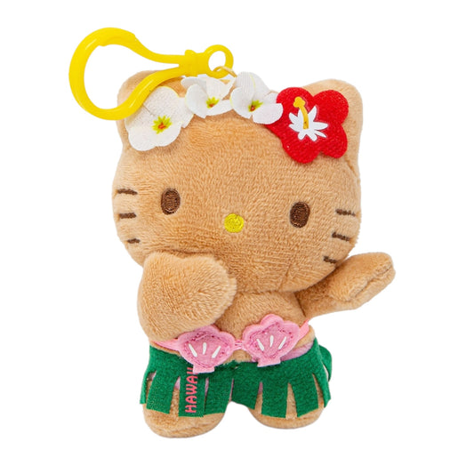 Sanrio | Hawaii Limited | Hello Kitty® Plush 4" w/ Strap - Hula Kiss