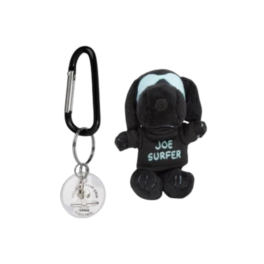 PEANUTS | SNOOPY'S SURF SHOP | Surf Mascot Snap Ring With Carabiner - Snoopy Shadow