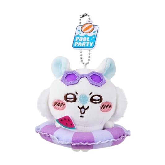 Miniso x Chiikawa | Chiikawa Summer Day Series Swim Ring Mascot - 04 Momonga