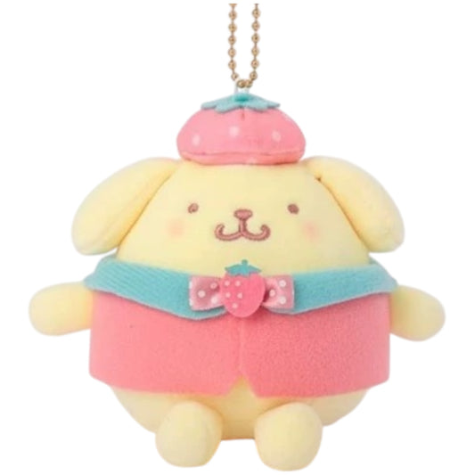 Sanrio | Sanrio Characters Strawberry Cheek Series Mascot - Pompompurin