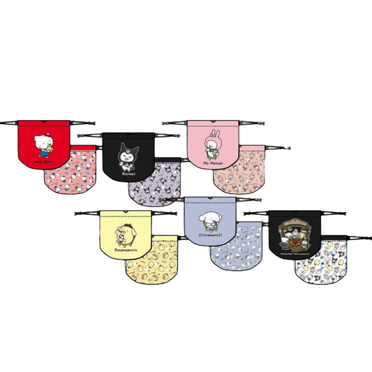 Sanrio | Yuji Nishimura x Sanrio Characters Collaboration - Reversible Drawstring Bag