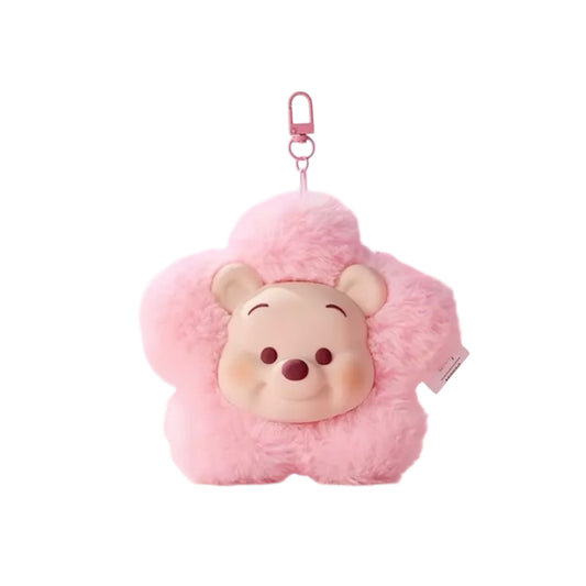Miniso x Disney | Sakura Collection Vinyl Plush Earphone Case - Winnie the Pooh