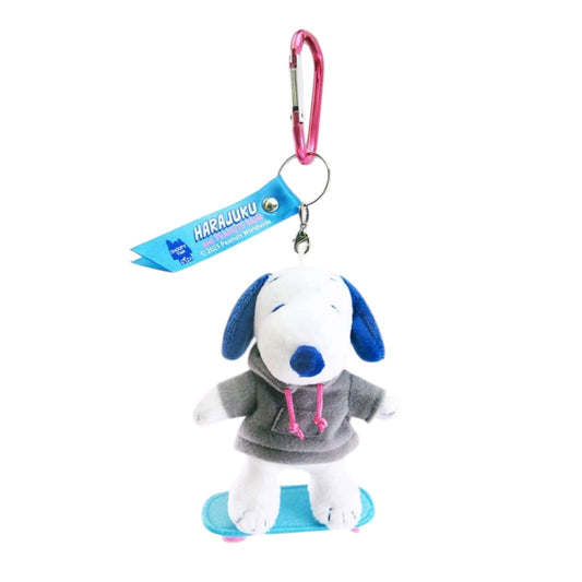 PEANUTS | HARUJUKU and PEANUTS GANG Mascot Keychain - Snoopy Skateball