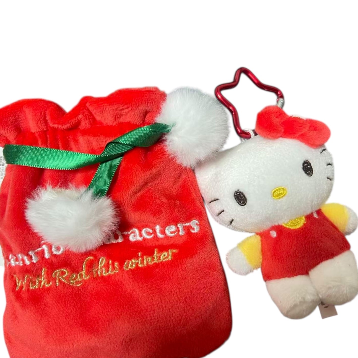 Sanrio Korea | Sweet Holiday Christmas Pop Up Store Limited Blind Mascot with Star Carabiner (14 Types)