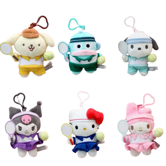 Sanrio Korea | Sanrio Tennis Plush Keychain