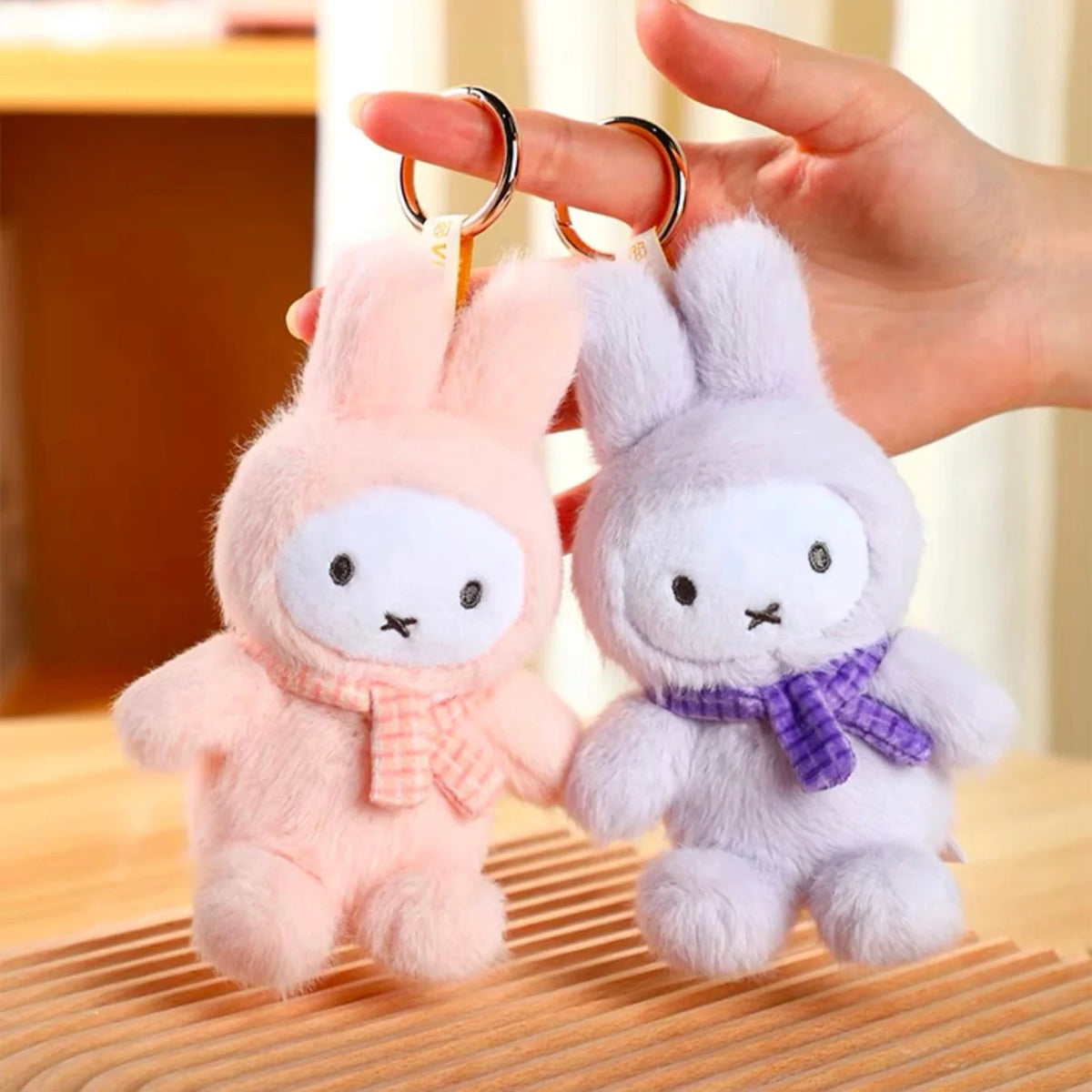 Miffy | VIPO x Miffy Macaron Series Plush Keychain Blind Box (6 +1 Types)