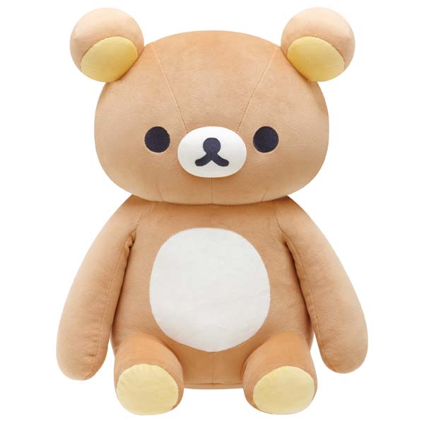 San-X | Rilakkuma Sleeping With You Plush Toy 'A huggable plush toy that will snuggle with you' MO15101