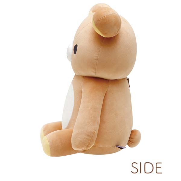 San-X | Rilakkuma Sleeping With You Plush Toy 'A huggable plush toy that will snuggle with you' MO15101