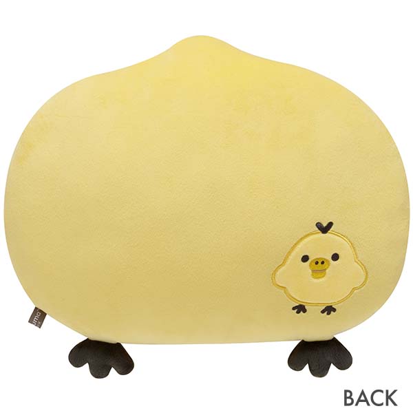 San-X | Rilakkuma BASIC RILAKKUMA Favorite Things Die-cut Hip Cushion - Kiiroitori MO68301