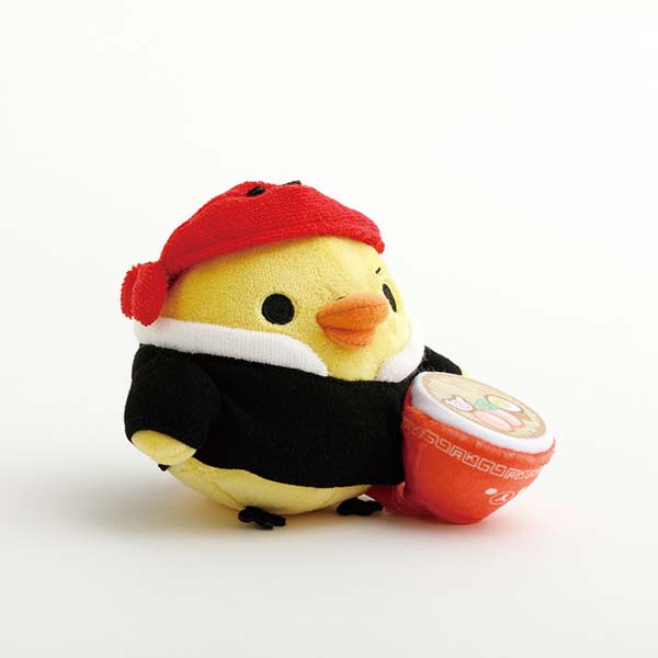 San-X | Anytime Ramen Stuffed Toy Rilakkuma - Kiiroitori MO75801