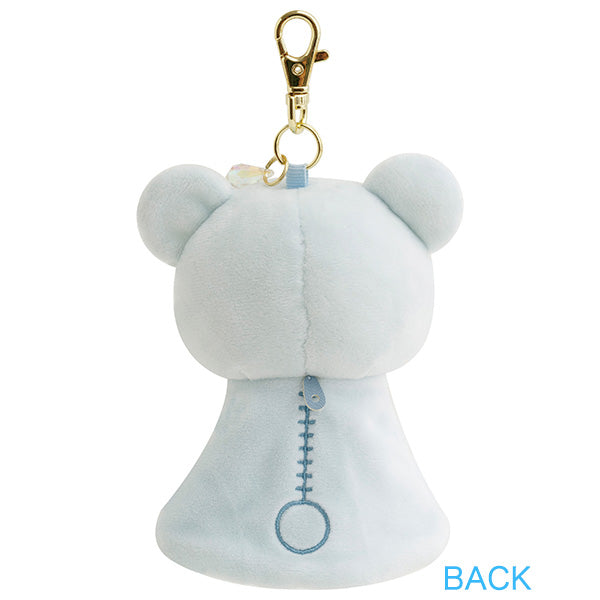 San-X |  Rilakkuma Rainy Day to Sunny Theme - Key Cover With Plush Reel - Rilakkuma AB29301