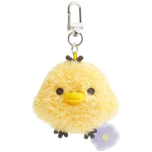 San-X | Rilakkuma BASIC RILAKKUMA Flower Hanging Stuffed Animal - Kiiroitori MV13401