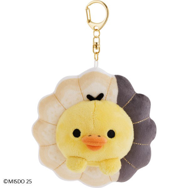 San-X | Rilakkuma x Mister Donut Hanging Stuffed Toy - Kiiroitori (Angel French) MV26901