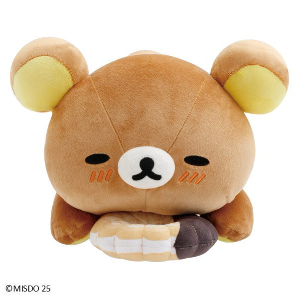 San-X | Rilakkuma x Mr. Donut Donut Makumaku Cushion - Rilakkuma (Angel French) MV27501