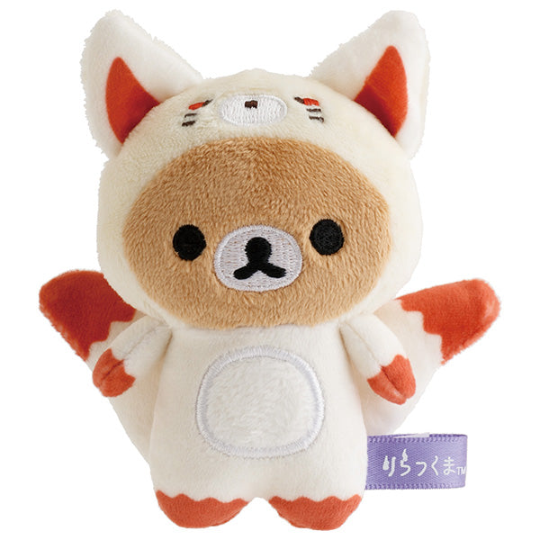 San-X | Rilakkuma Halloween Ghost Assorted Hand-held Tenori Plush Toy MV28001