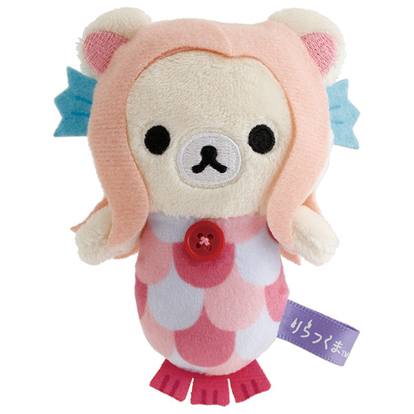 San-X | Rilakkuma Halloween Ghost Assorted Hand-held Tenori Plush Toy MV28001