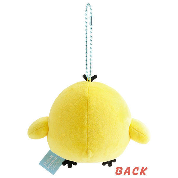 San-X | Rilakkuma Mochi Mochi Hanging Plush Toy -  Kiiroitori MV31001