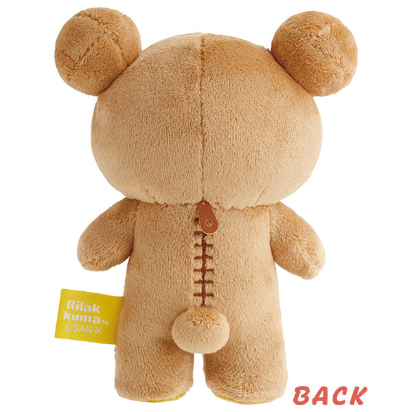 San-X | Rilakkuma Independent Standing Mini Plush Toy - Rilakkuma MV25601