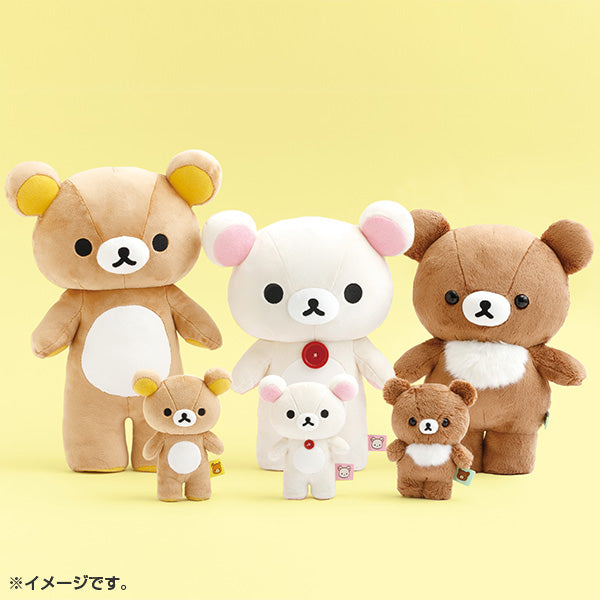 San-X | Rilakkuma Independent Standing Mini Plush Toy - Chairoikoguma MV25901