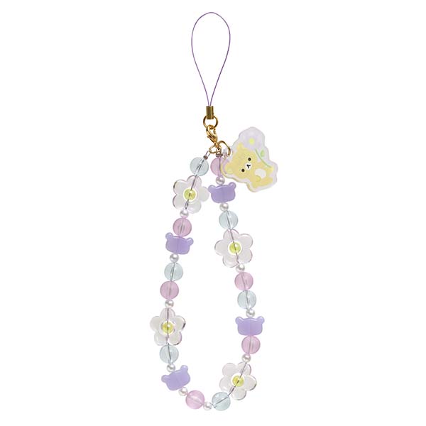 San-X | Rilakkuma Beaded strap - Rilakkuma AB35801
