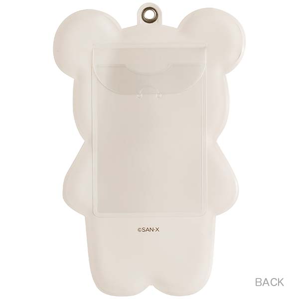 San-X | Rilakkuma Nui Photo Series Die-cut Pass Case - Rilakkuma