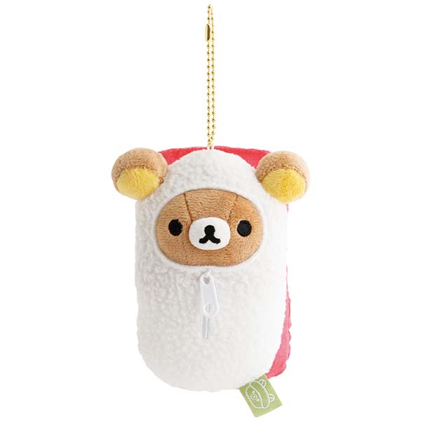 San-X | Rilakkuma Anytime Sushi Miscellaneous Goods Hanging Plush Toy - Rilakkuma MV38501