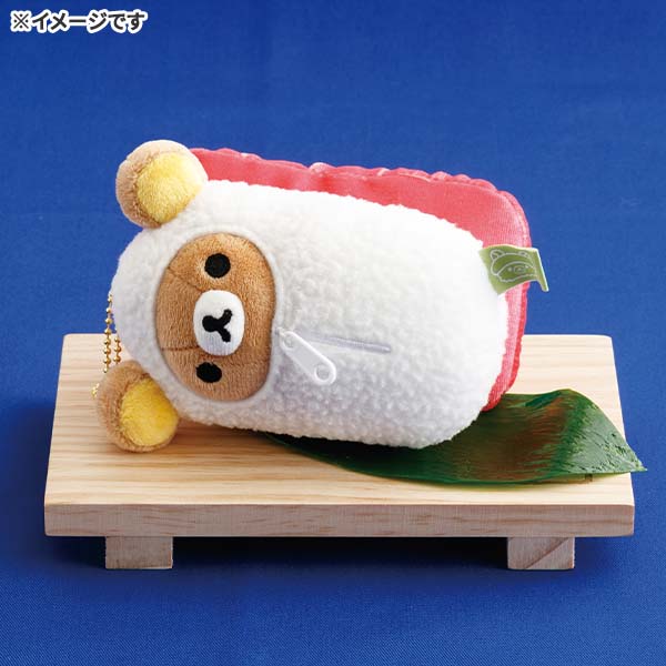 San-X | Rilakkuma Anytime Sushi Miscellaneous Goods Hanging Plush Toy - Rilakkuma MV38501