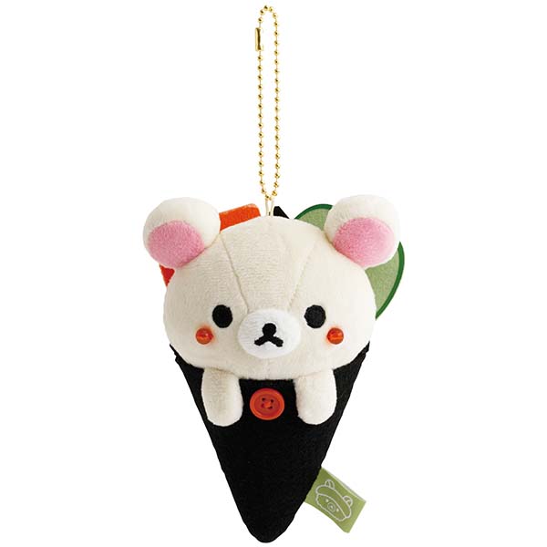 San-X | Rilakkuma Anytime Sushi Miscellaneous Goods Plush Toy - Korilakkuma MV38601
