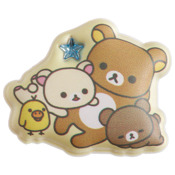 San-X | Rilakkuma More! Squishy Stickers - Rilakkuma B