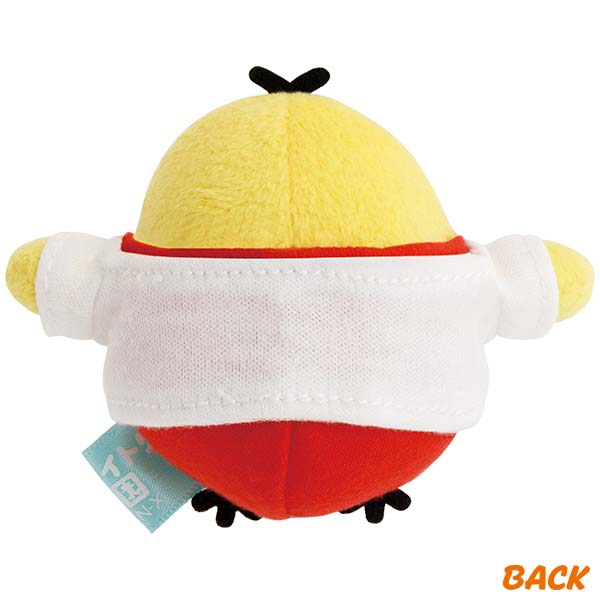 San-X | Kiiroitori Academy Exhibition Limited Hand-held Tenori Plush Toy - Kiiroitori (Taisogi)