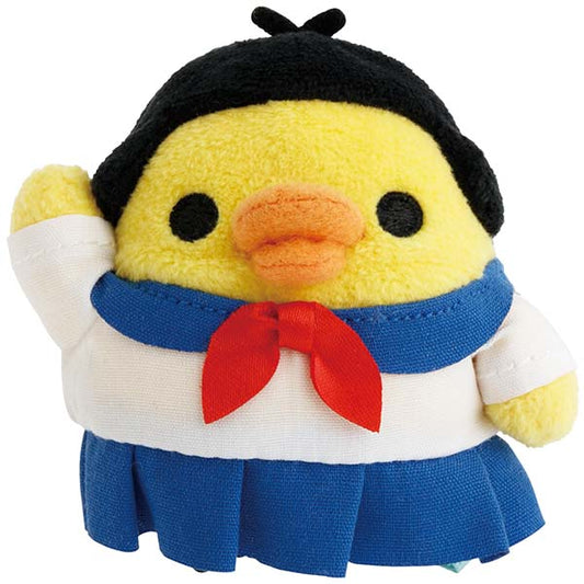 San-X | Kiiroitori Academy Exhibition Limited Hand-held Tenori Plush Toy -  Kiiroitori (Bob Cut)