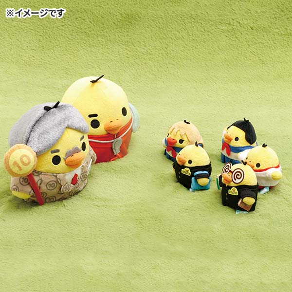 San-X | Kiiroitori Academy Exhibition Limited Hand-held Tenori Plush Toy - Kiiroitori (Taisogi)