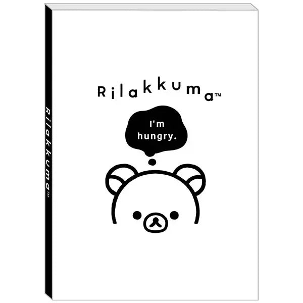 San-X | Rilakkuma BASIC RILAKKUMA MONOCHROME Memo Pad A