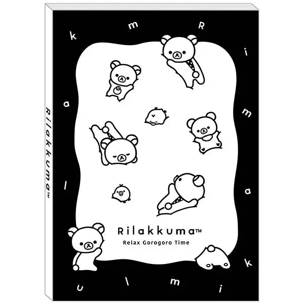 San-X | Rilakkuma BASIC RILAKKUMA MONOCHROME Memo Pad B