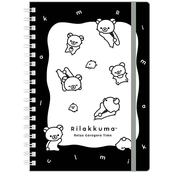 San-X | Rilakkuma BASIC RILAKKUMA MONOCHROME B6SP Note B