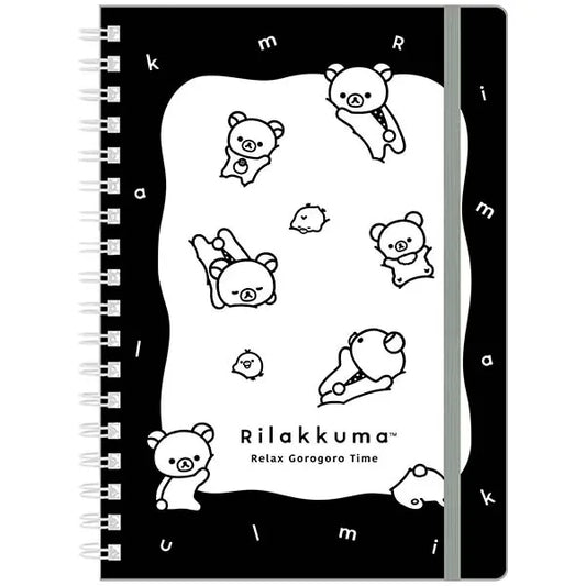 San-X | Rilakkuma BASIC RILAKKUMA MONOCHROME B6SP Note B