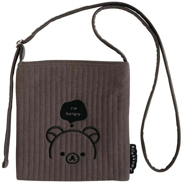 San-X | Rilakkuma BASIC RILAKKUMA MONOCHROME Shoulder Bag