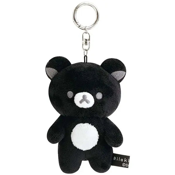 San-X | Rilakkuma BASIC RILAKKUMA MONOCHROME Hanging Plush Toy - Rilakkuma