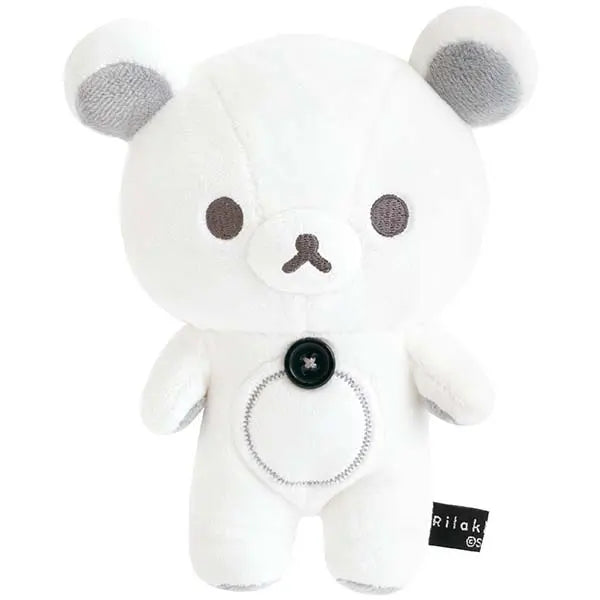San-X | Rilakkuma BASIC RILAKKUMA MONOCHROME Plush Toy - Korilakkuma